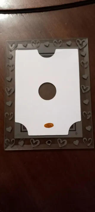 Cornice portafoto con cuori