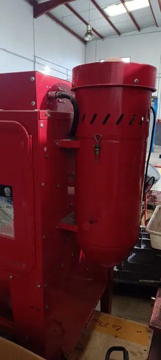 Máquina de chorrear arena