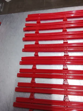 13 Vallas Scalextric Dobles pista Negra Antigua