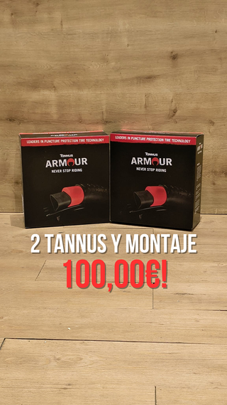 Pack 2 Tannus Armour + Montaje