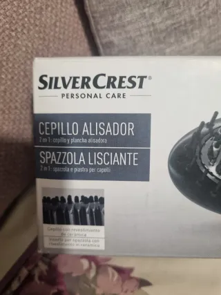 Cepillo Alisador SilverCrest Negro