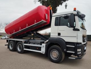 MAN TGS 33.440-CAMIONES GANCHOS PORTACONTENEDORES