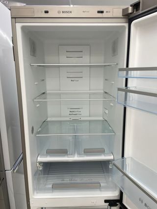 Nevera Bosch Combi Acero Inoxidable