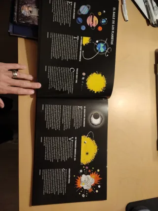 El sistema solar. Un libro que brilla en la osc...