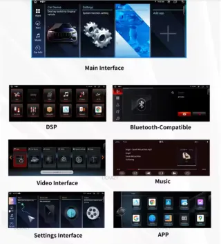 Pantalla Android para BMW Serie E