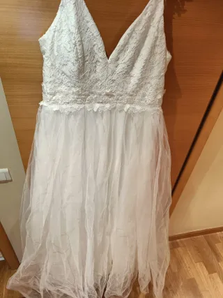 Vestido de Novia Blanco Encaje