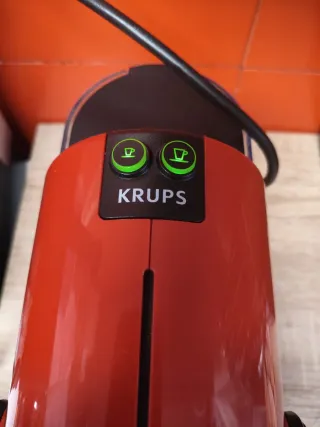 Cafetera Krups Roja