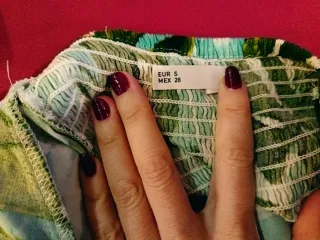 Vestido estampado tropical