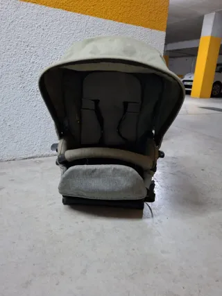 Carrello per bambini 3 pezzi e seggiolino per neonati