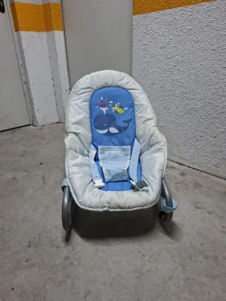 Carrello per bambini 3 pezzi e seggiolino per neonati