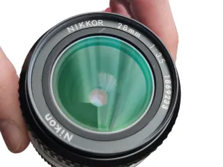 Objetivo Nikkor 28mm f3.5 Nikon AI nítido