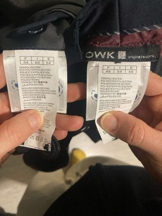 Traje de caballero azul marino