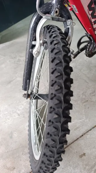 Bicicleta Conor WRC 206 Roja y Blanca