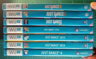 Lote de juegos Just Dance para Wii U