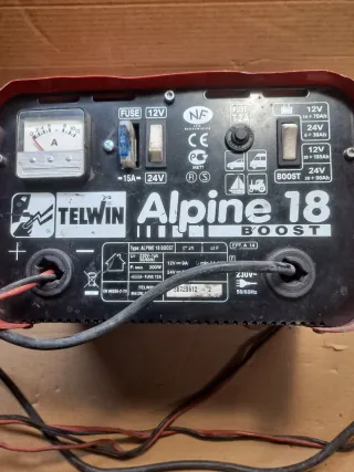 Cargador Baterías Telwin Alpine 18V-24V