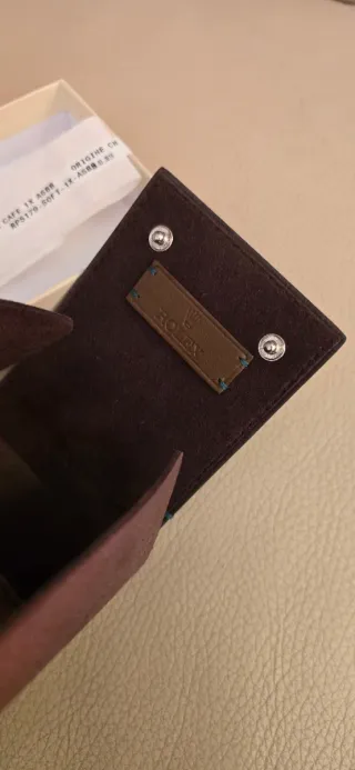 Custodia da viaggio per orologi Rolex Originale