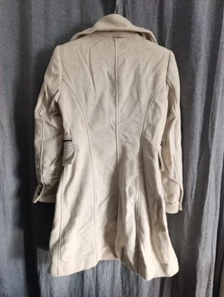 Abrigo Zara Mujer Beige talla M