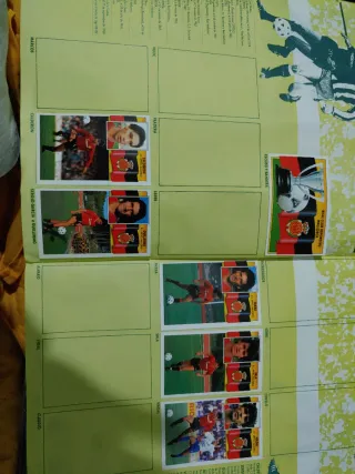 Álbum cromos Liga Este 90/91 - Parte 2