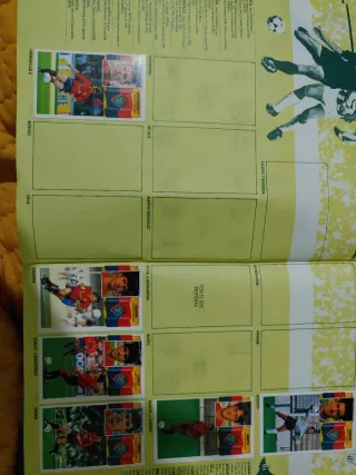 Álbum cromos Liga Este 90/91 - Parte 2
