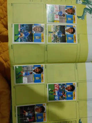 Álbum cromos Liga Este 90/91 - Parte 2