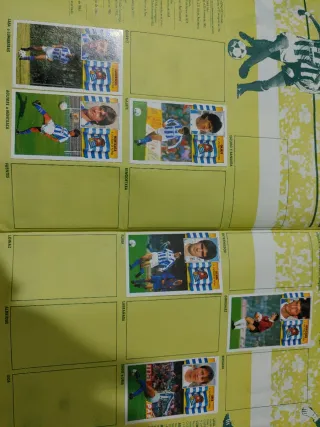 Álbum cromos Liga Este 90/91 - Parte 2