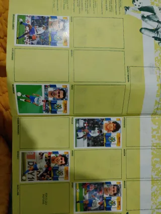 Álbum cromos Liga Este 90/91 - Parte 2