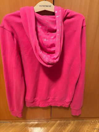Sudadera Aeropostale Rosa Cremallera