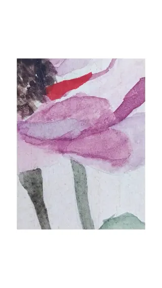 BODEGÓN ACUARELA CUADRO ANTIQUE № 75