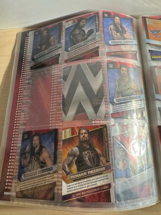 Álbum y cartas WWE Action Cards Panini