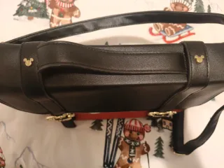 Bolso Maletín Mickey Mouse Disney Negro Rojo