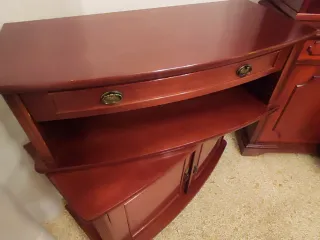 Mueble TV giratorio madera