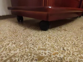 Mueble TV giratorio madera