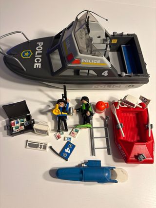 Playmobil Barca 4429 Policía