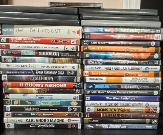 Lote Juegos PC ordenador Crysis, TV stars