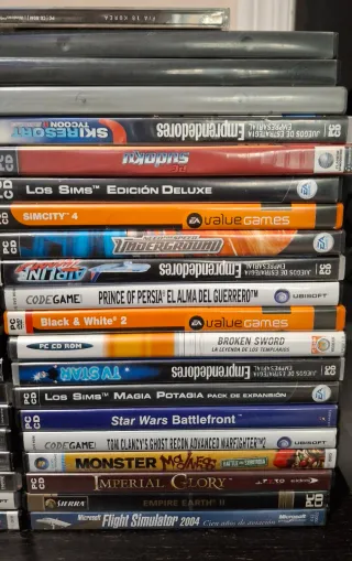 Lote Juegos PC ordenador Crysis, TV stars