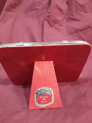 Portafotos doble plaqué plata