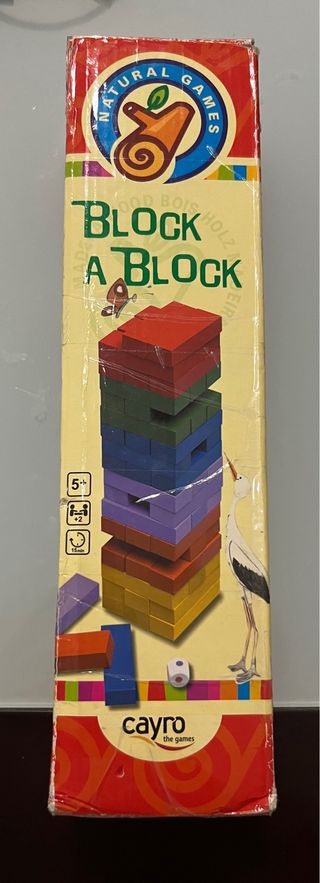 Juego de mesa Block A Block Cayro