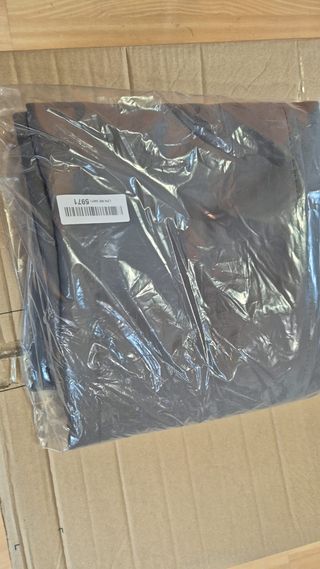 Cortina Opaca Aislante Frío/Calor Gris