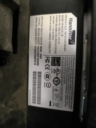 Hannspree HC1740 Monitor