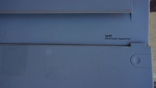 Máquina de escribir Gispert TW91 - Decoración