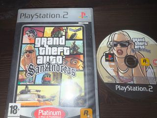 Grand Theft Auto: San Andreas PS2 Platinum
