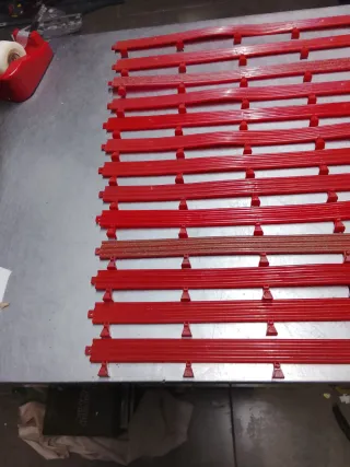 Scalextric Lote 13 Vallas Pista Negra Antigua