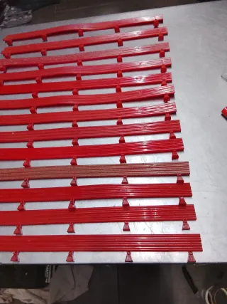 Scalextric Lote 13 Vallas Pista Negra Antigua