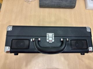 Tocadiscos Maleta Negro Nuevo