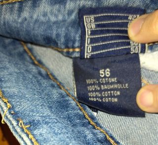 Jeans SIX JEANS uomo blu