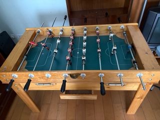 Futbolín de madera Edición Madrid