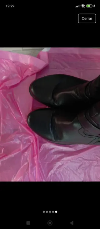 Botas altas de mujer negras