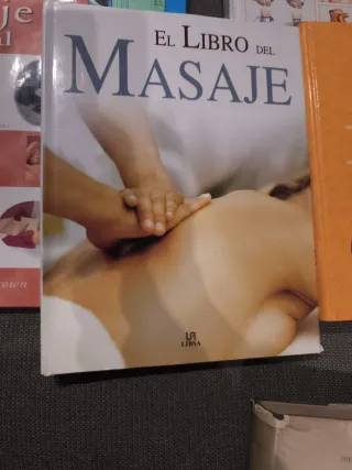 Libros de Masaje,plantas curativas,cuerpo humano.