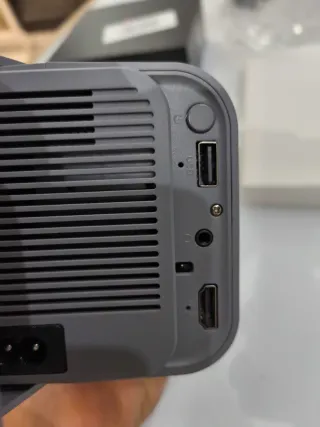 Proyector Portátil Magcubic HY320 Gris/Amarillo