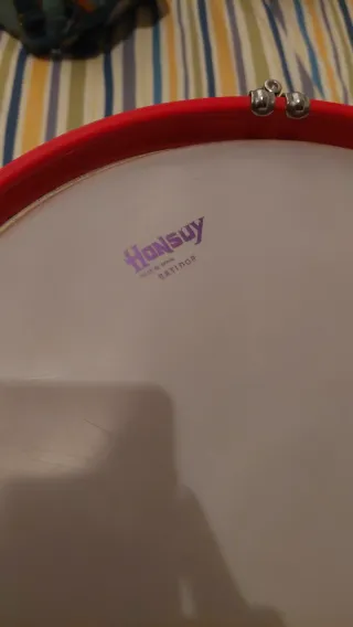 Timbal amarillo y rojo